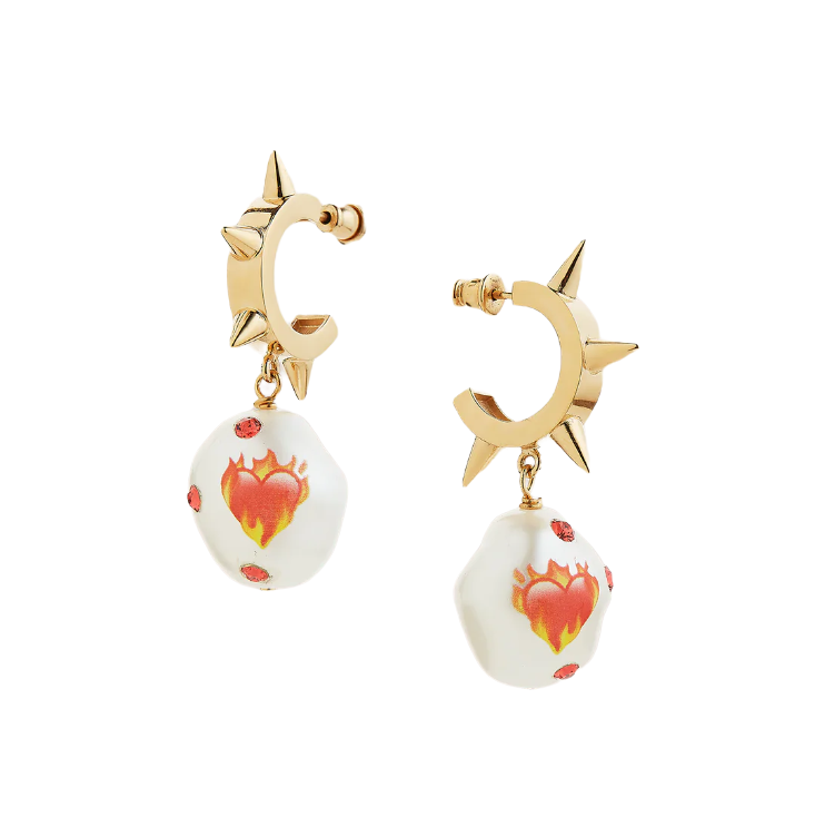 Earrings 'Jelly On Fire' by SafSafu