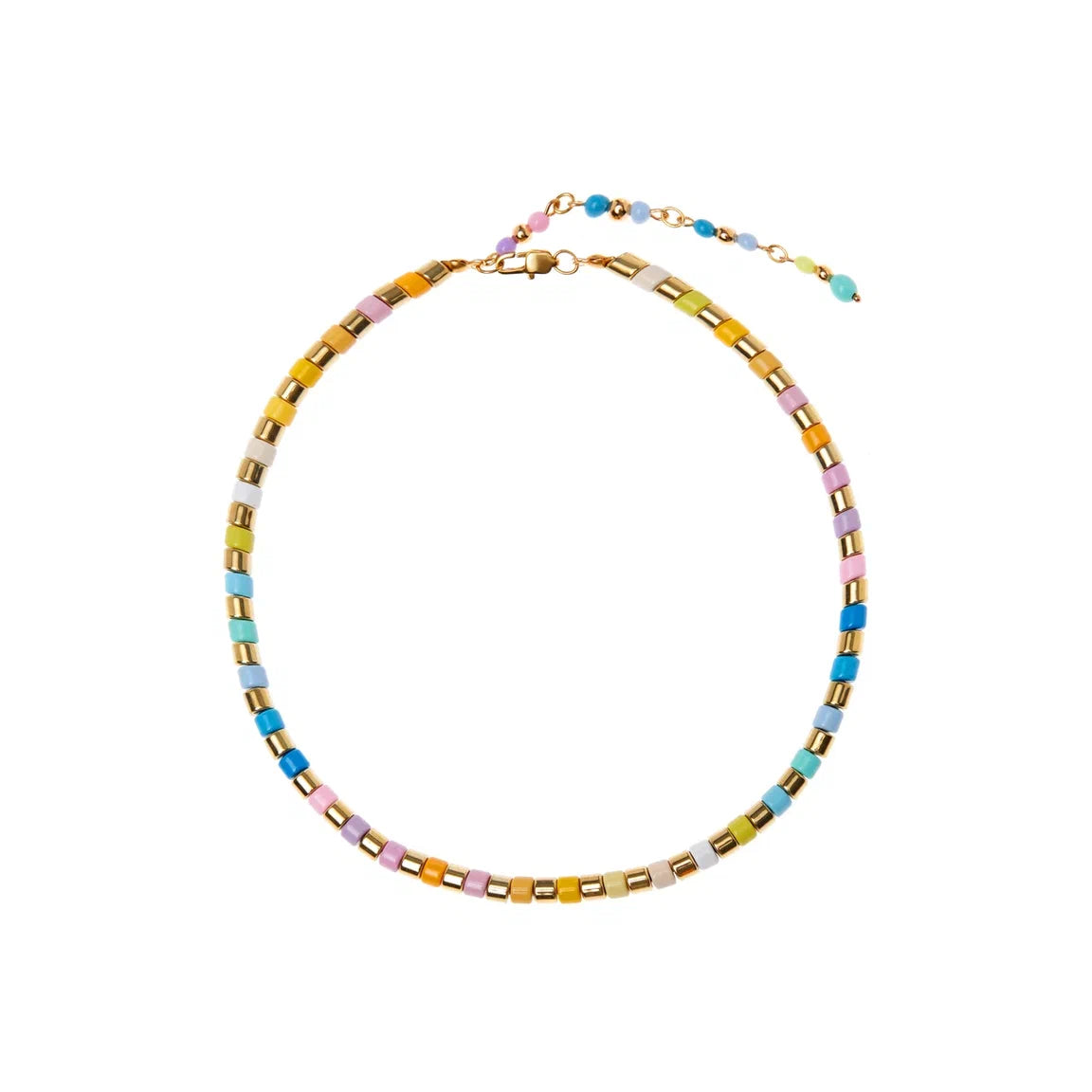 Necklace — Gold Pastel