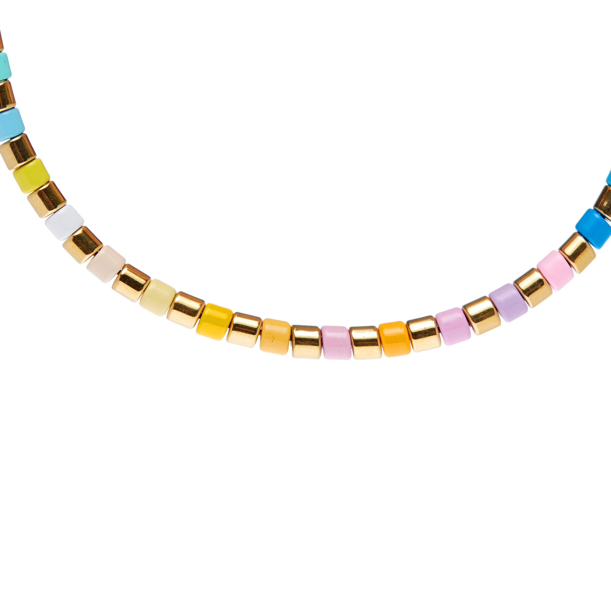 Necklace — Gold Pastel