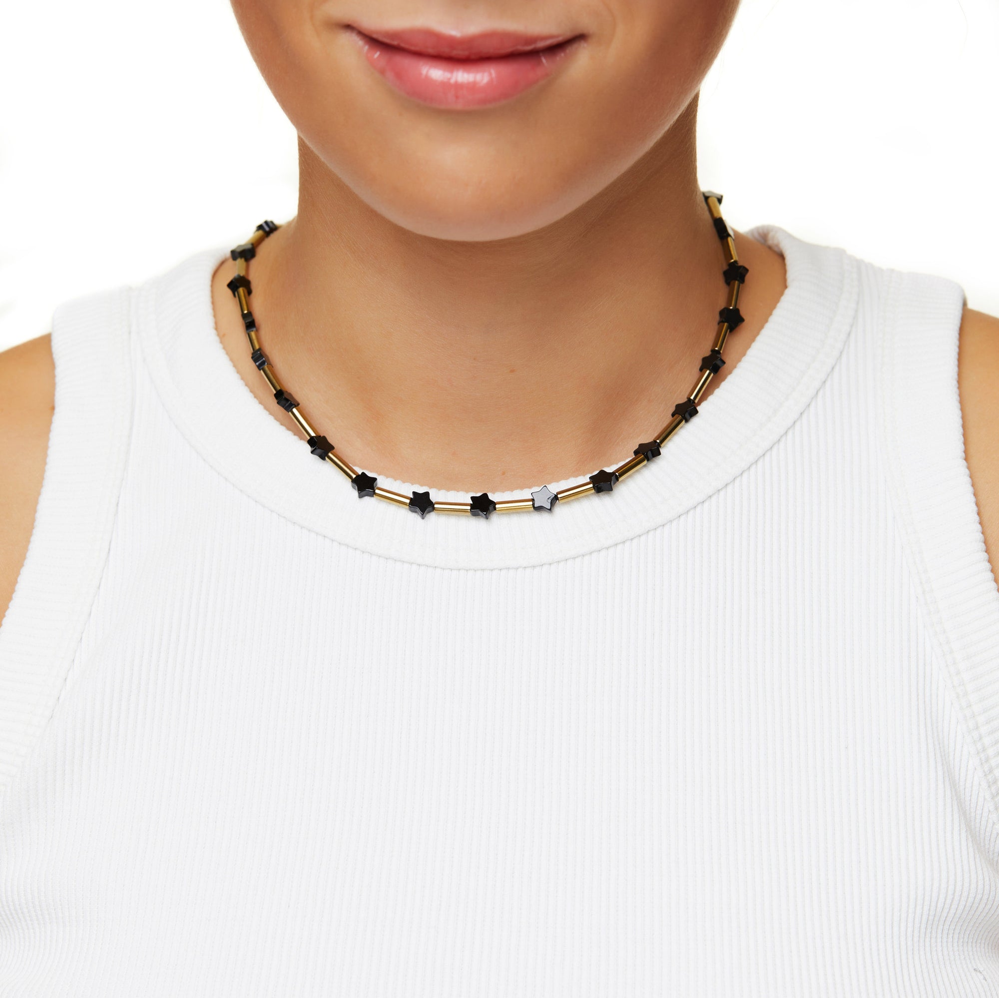 Necklace 'Milky Way' – Black