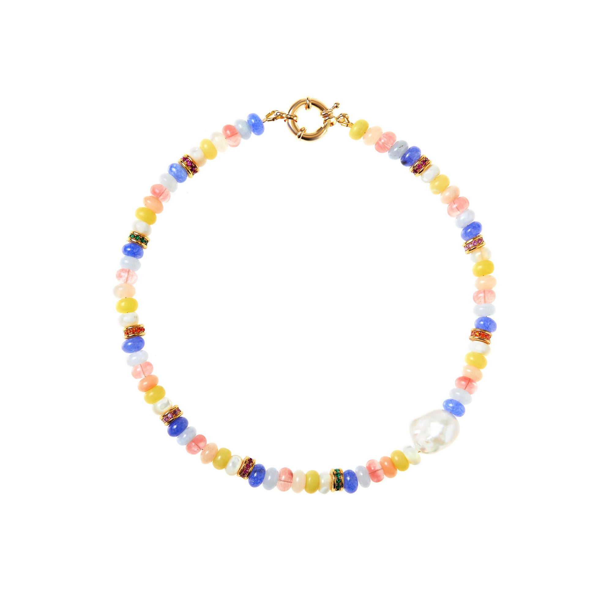 Necklace — Pearly Beads