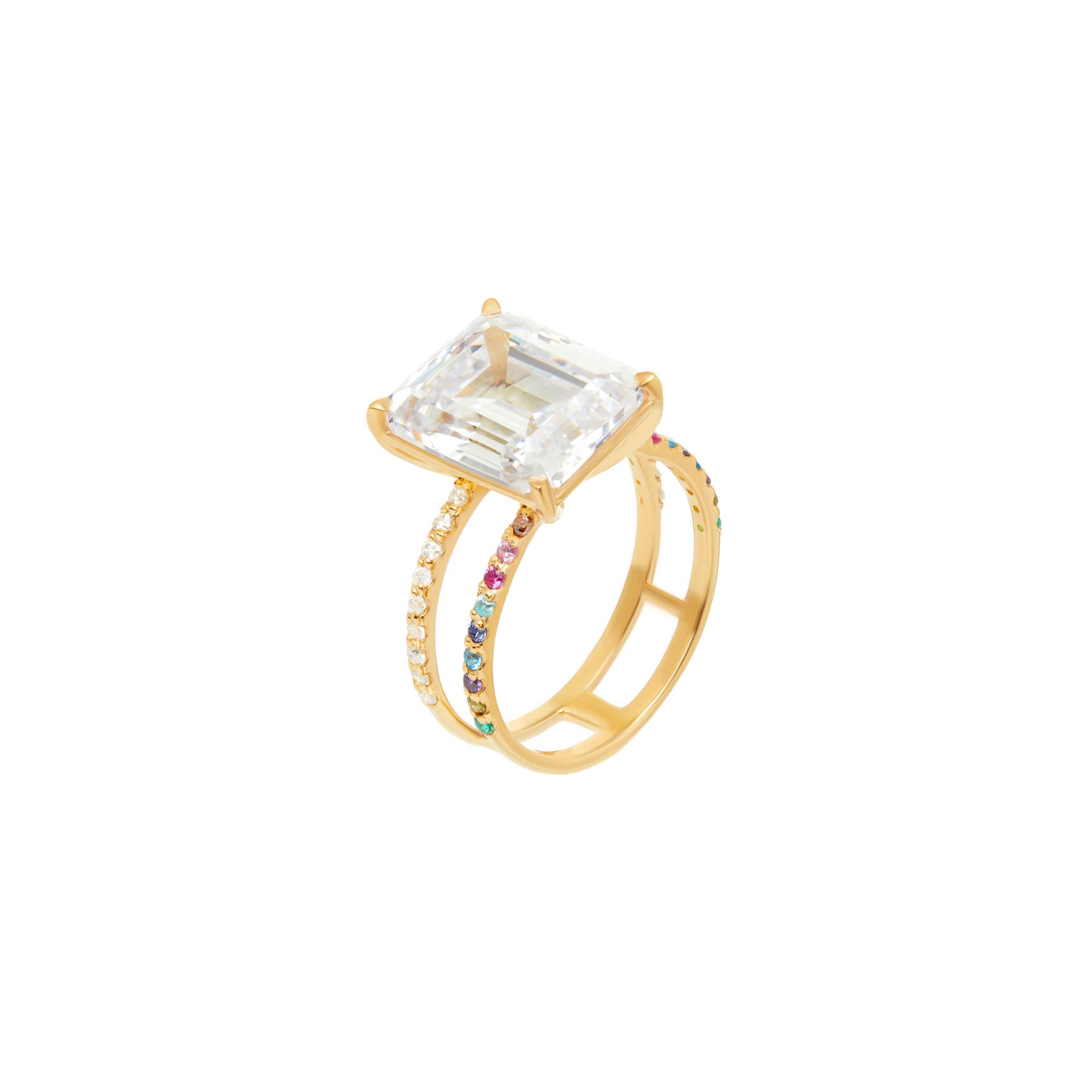 Ring 'Shine Bright' – White