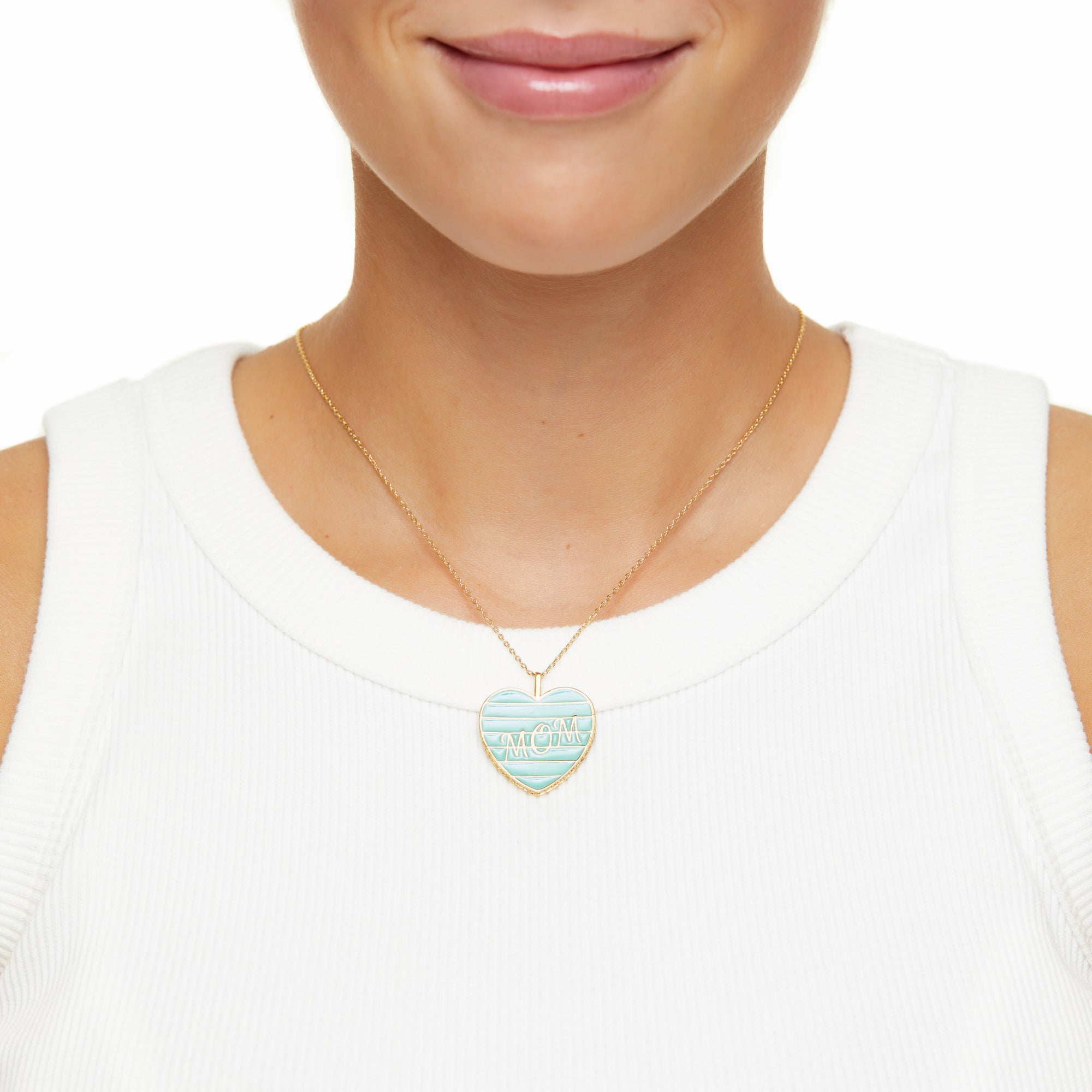 Necklace 'Mom' – Mint