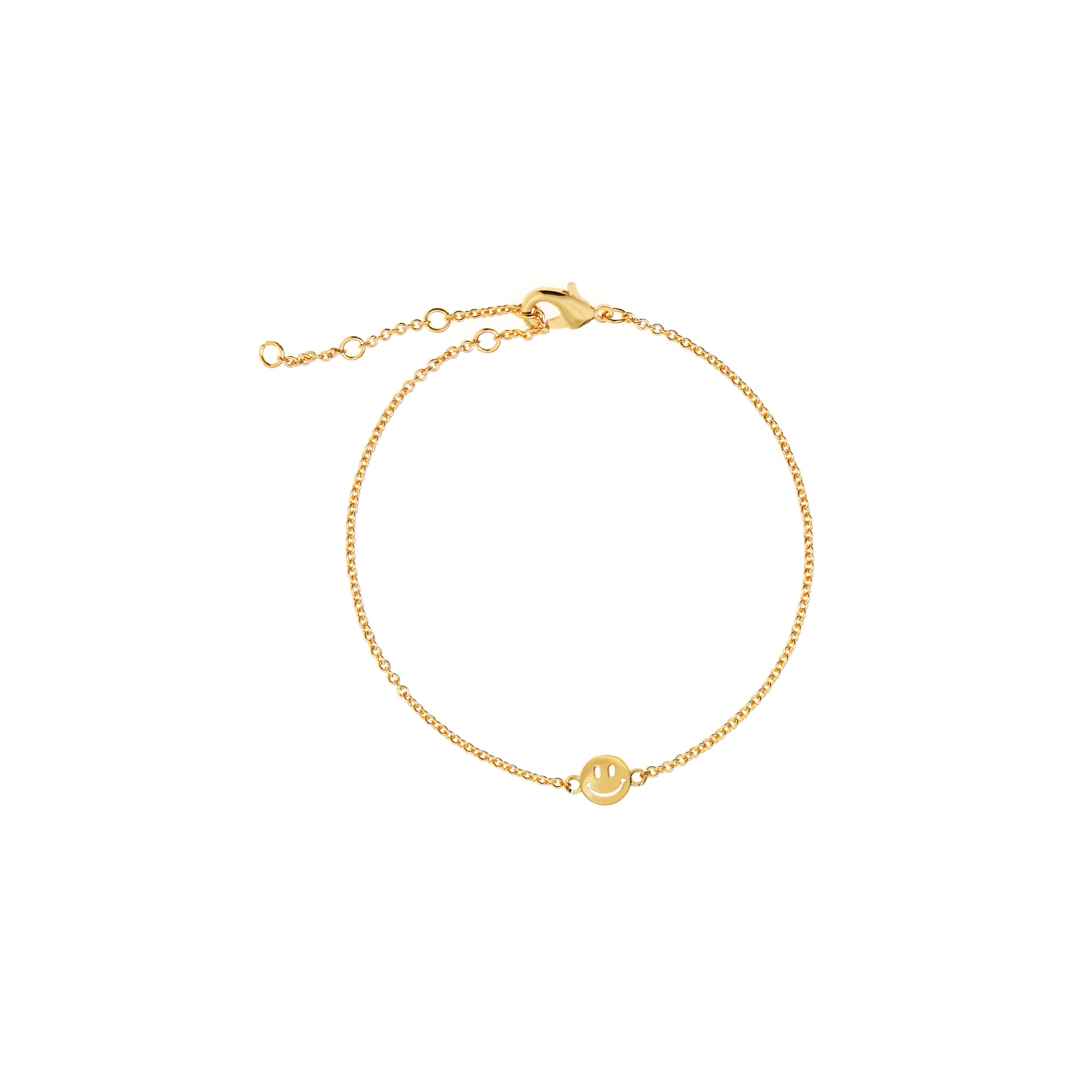 Bracelet 'Smiley' – Gold