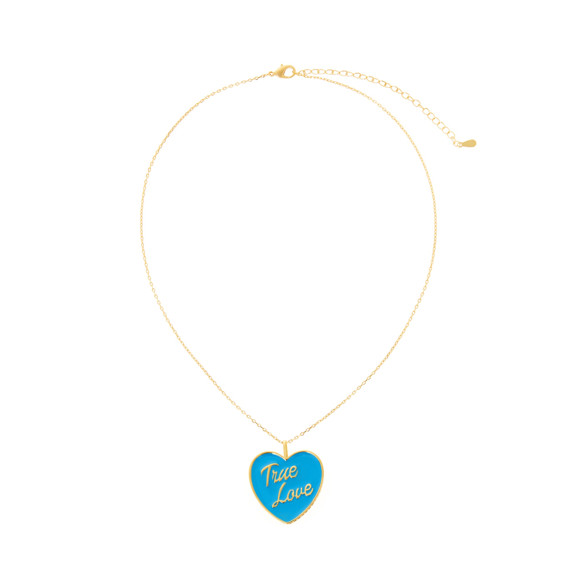 Necklace 'True Love' – Blue