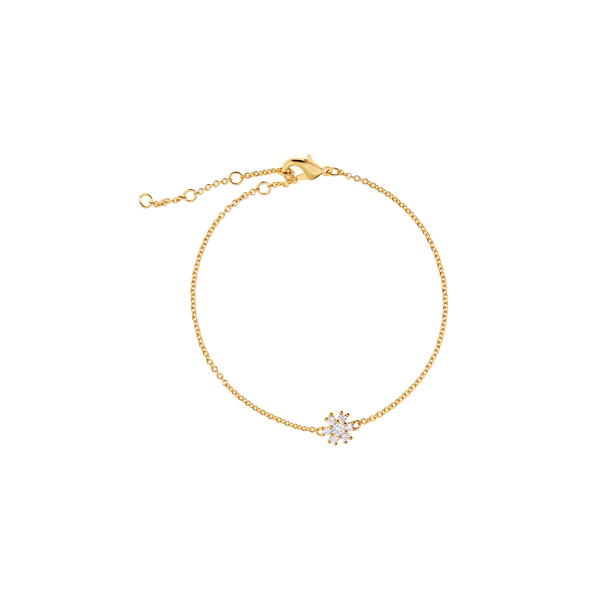 Bracelet 'Snowflake' – Gold