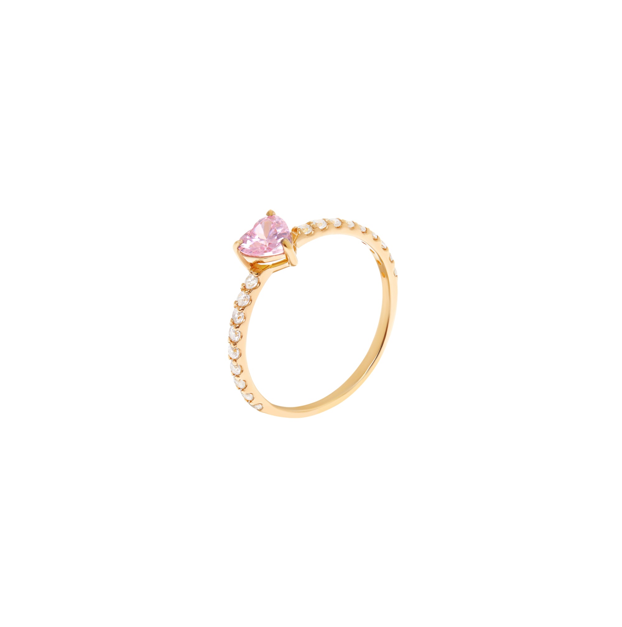 Ring 'Tiny Heart' – Pink