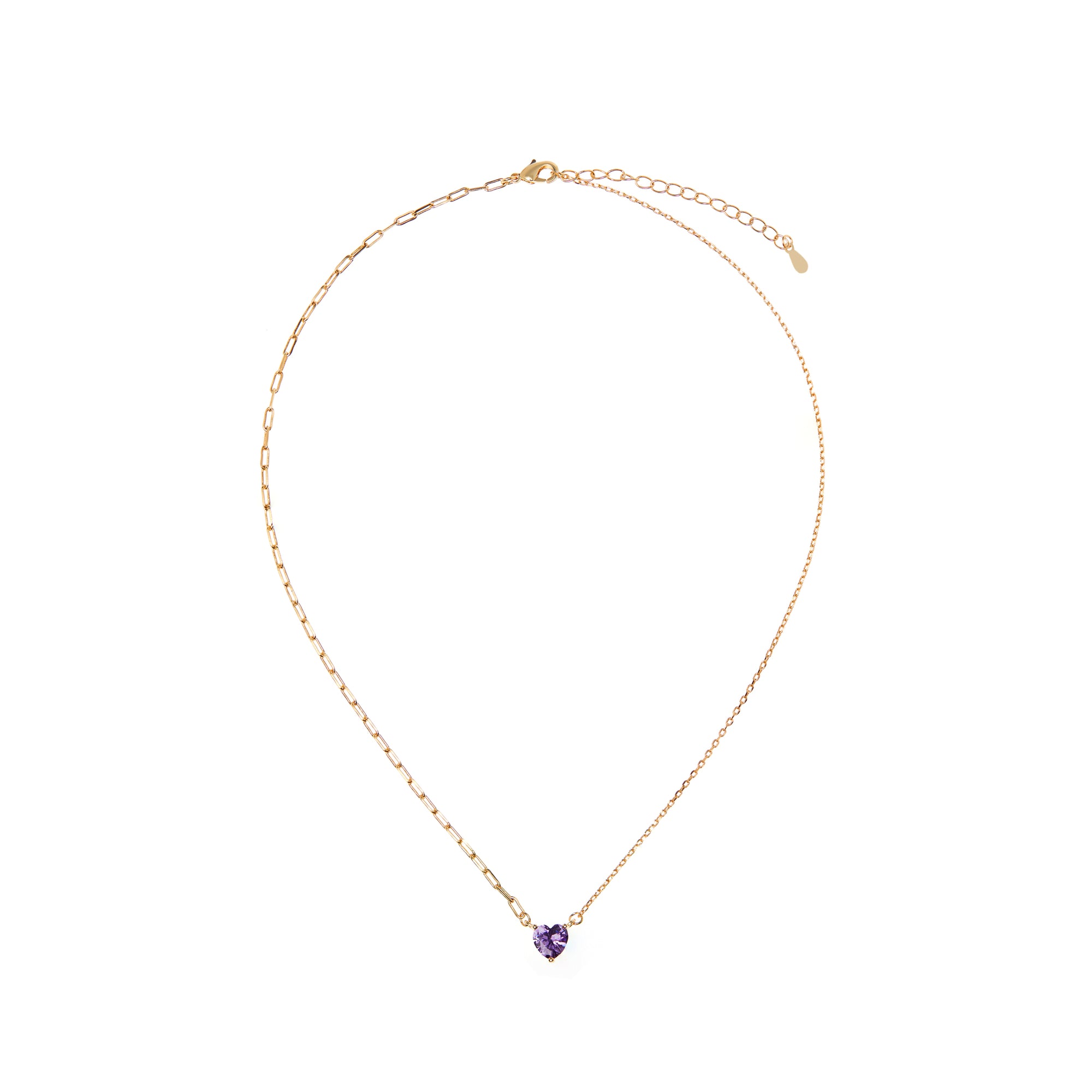 Necklace 'Purple Heart'