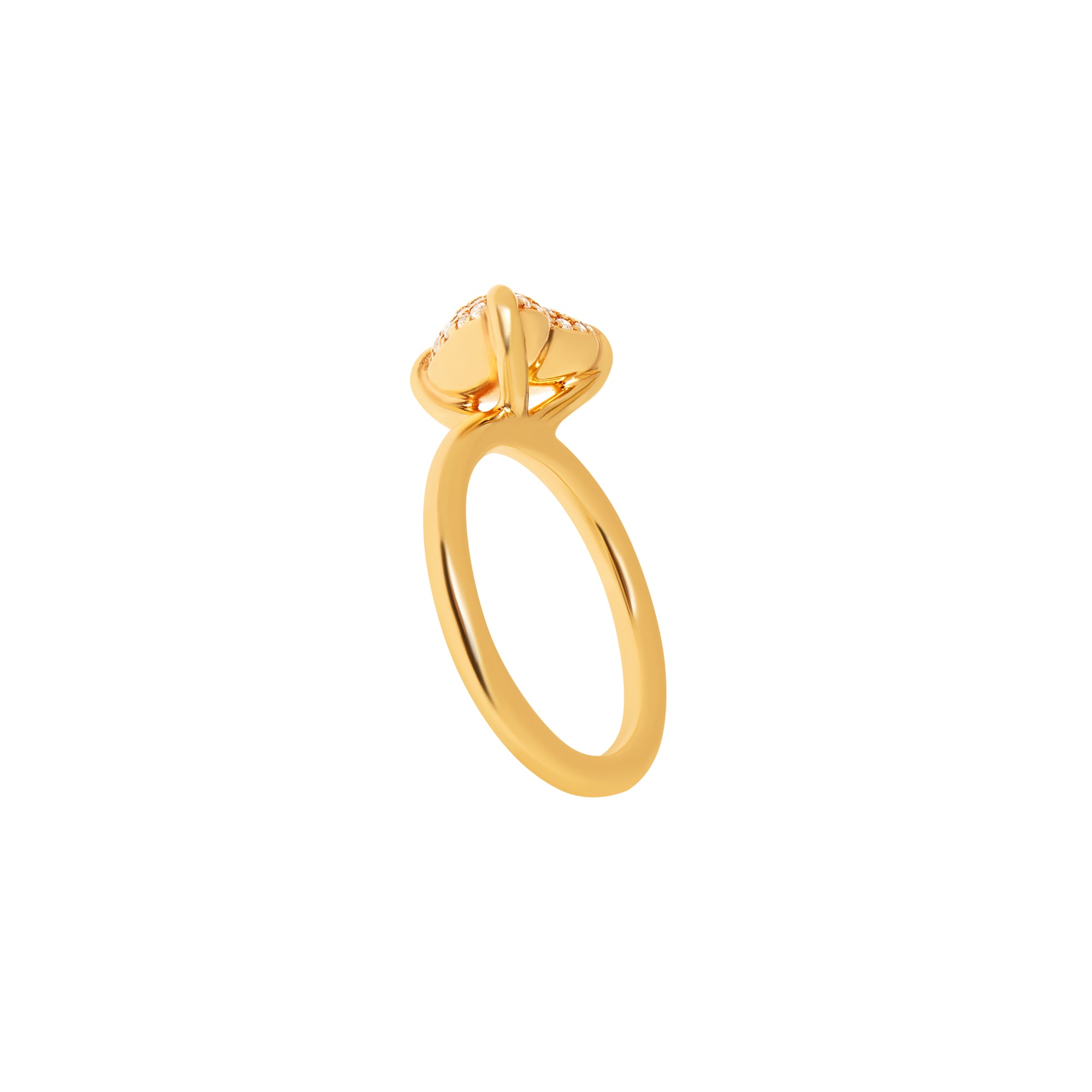 Ring 'Big Spangled Heart' – Gold