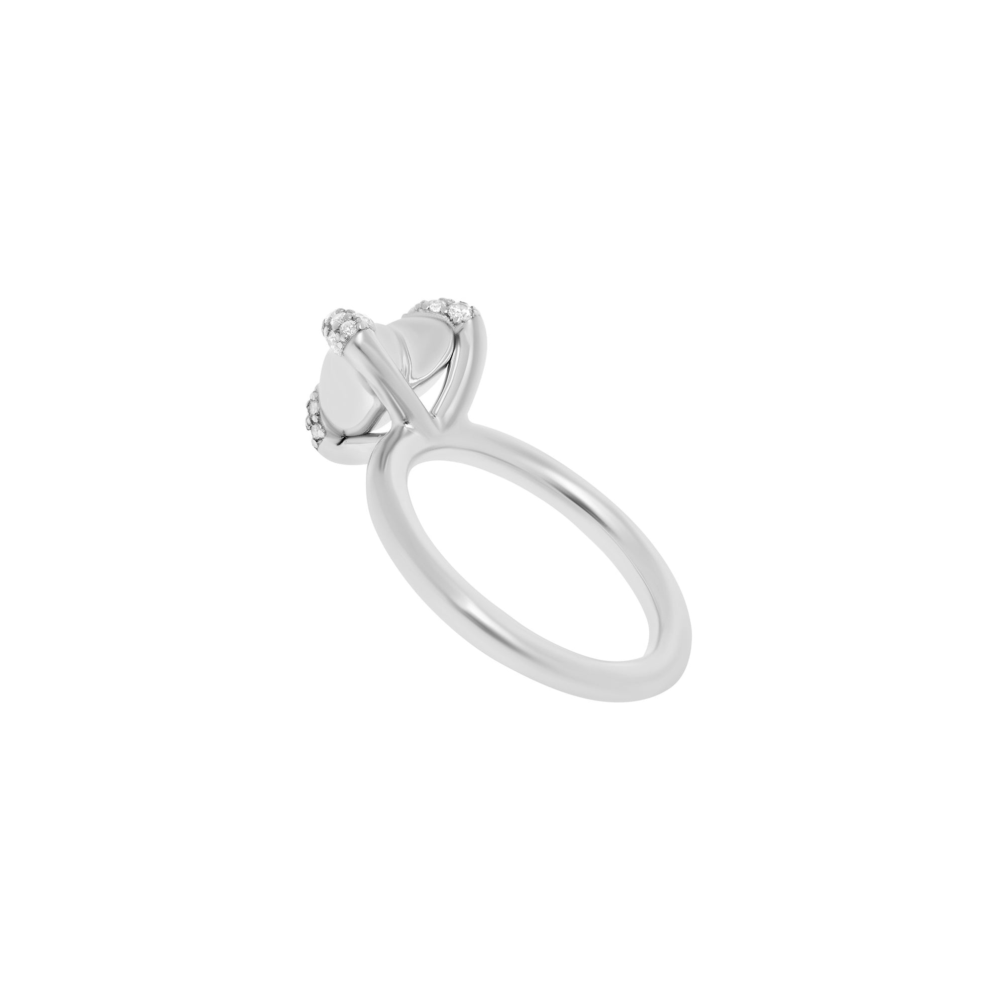 Ring 'Clenched Heart' – Silver