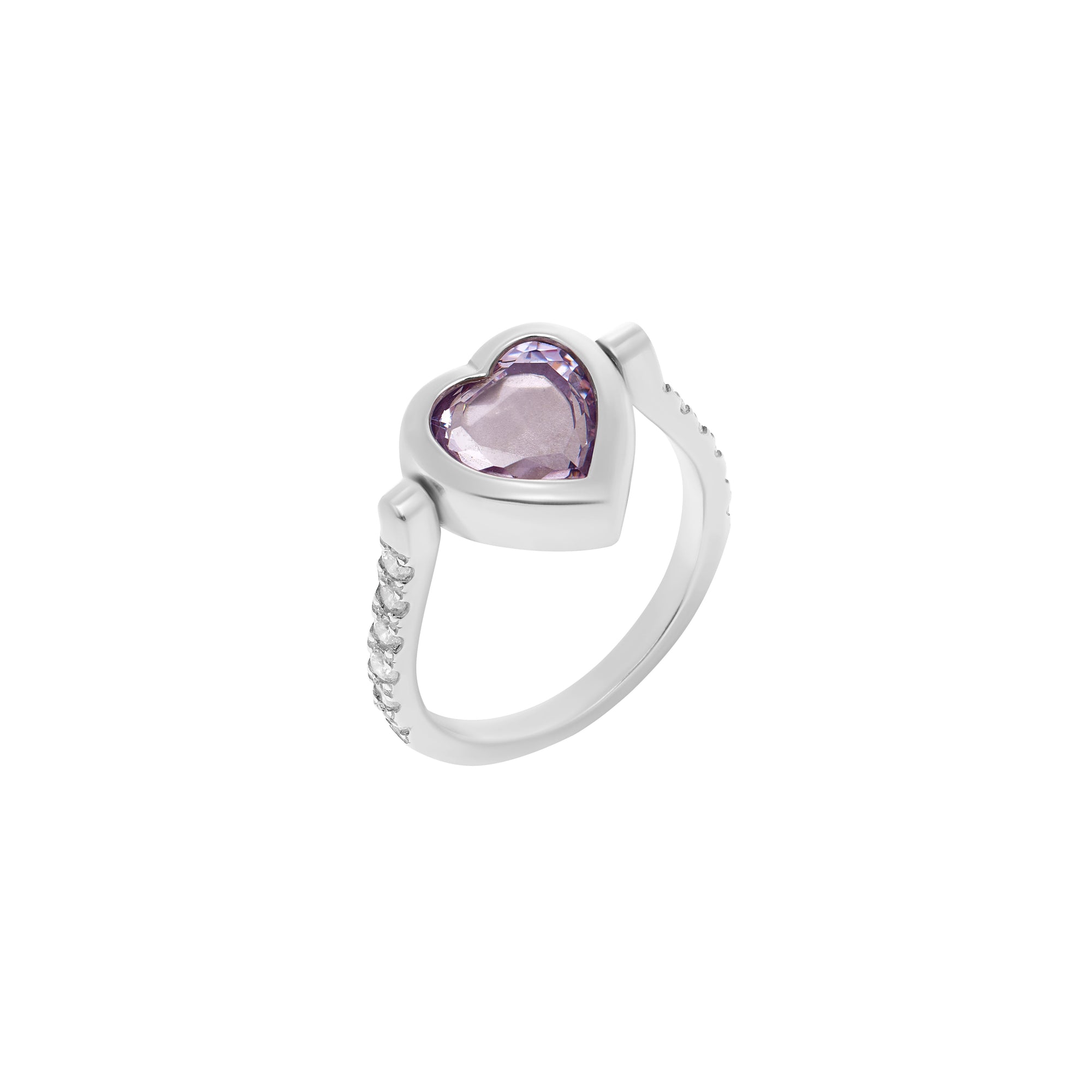 Ring 'Eddy Heart' – Lavander