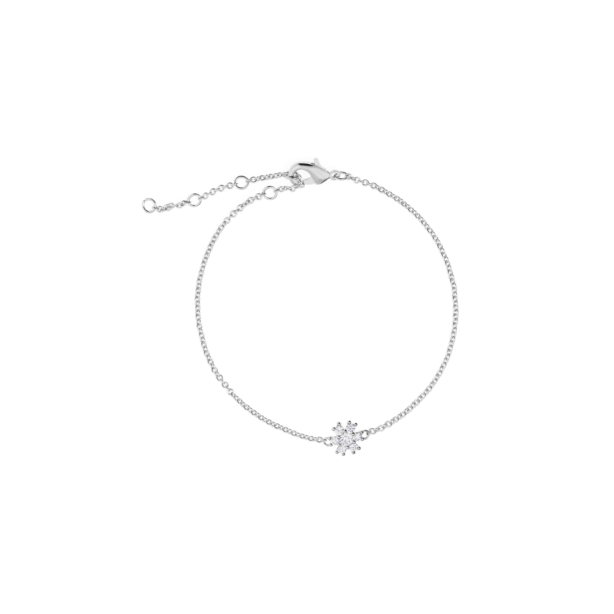 Bracelet 'Snowflake' – Silver