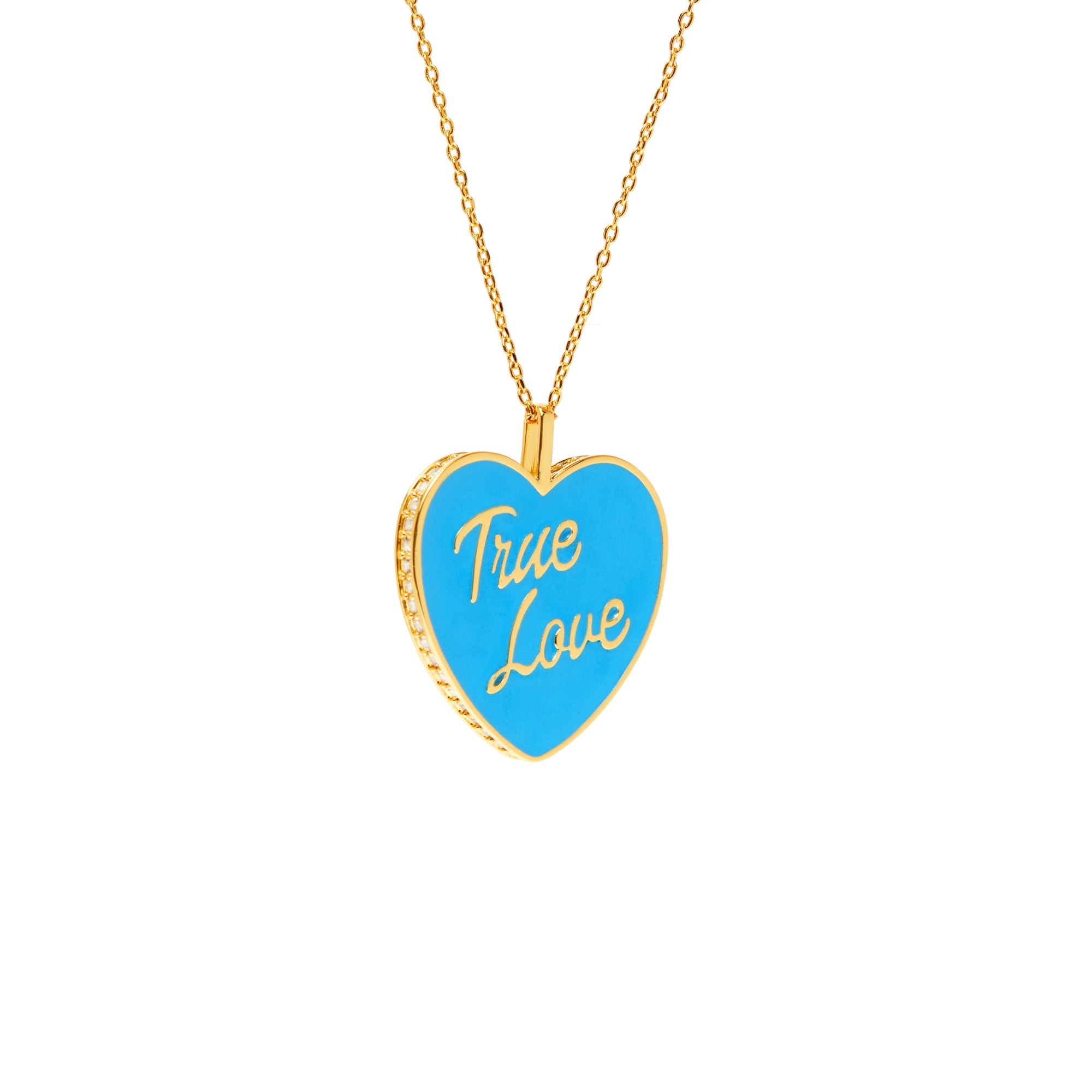 Necklace 'True Love' – Blue