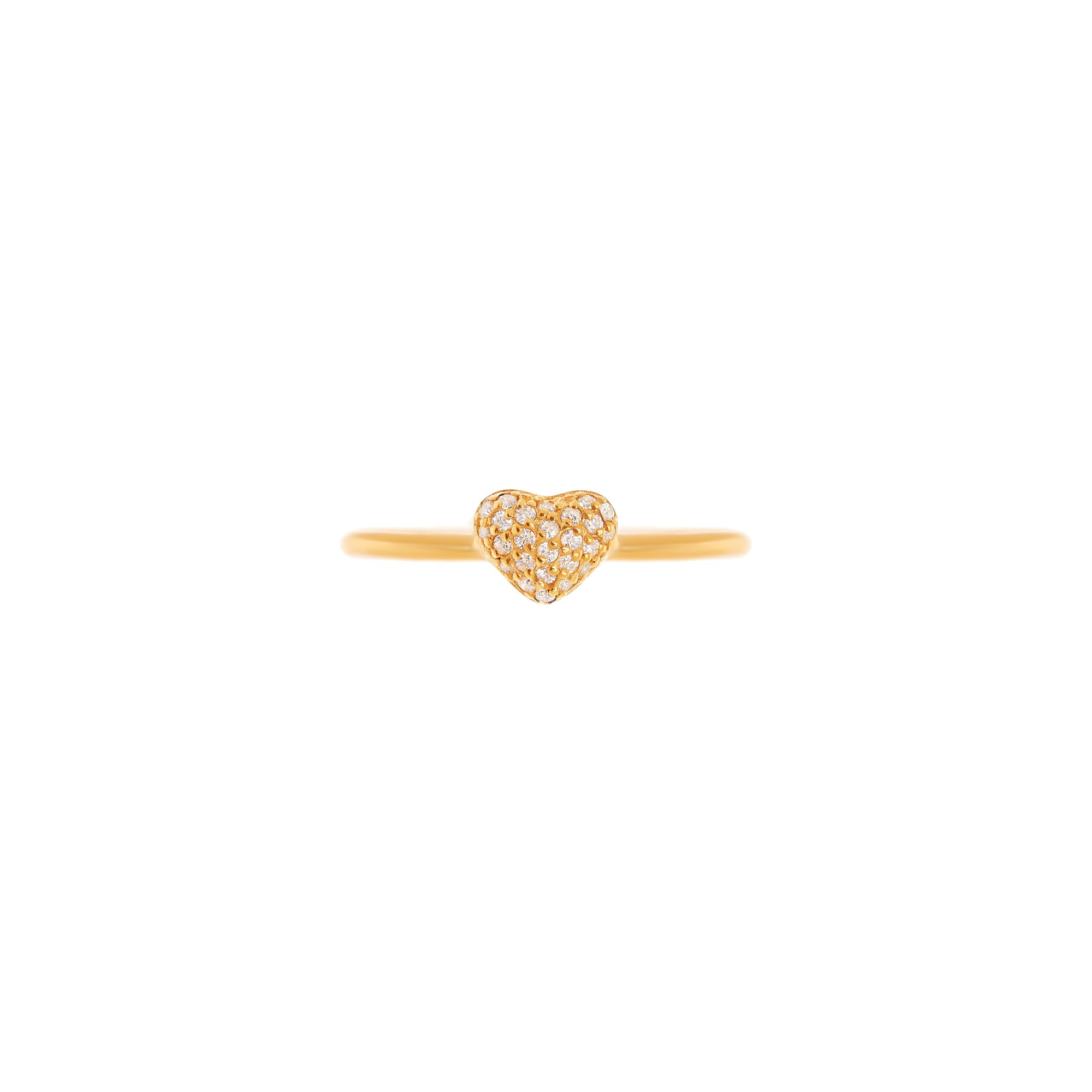Ring 'Spangled Heart' – Gold