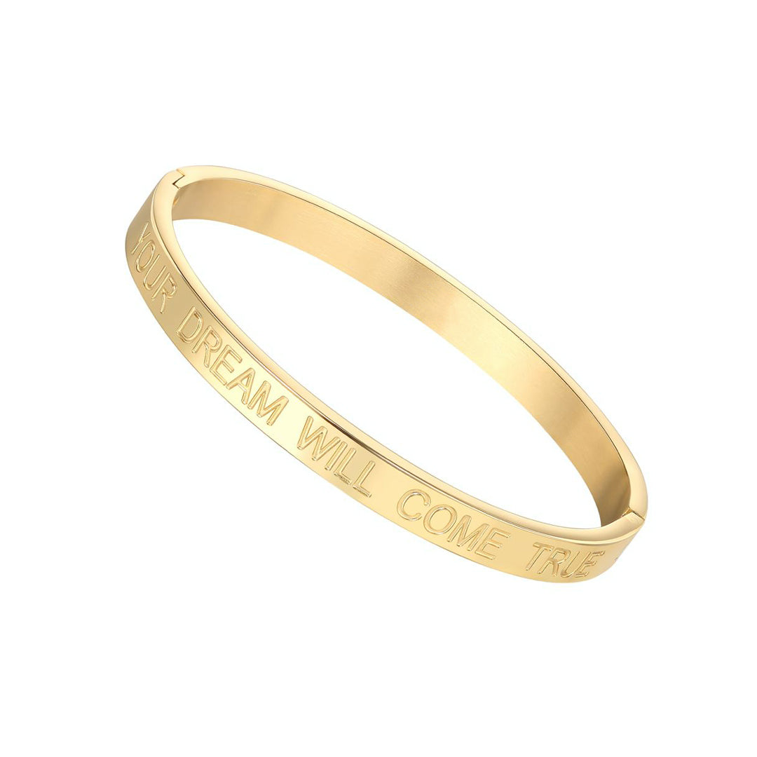 Personalised Bracelet 'Your Dream Will Come True'