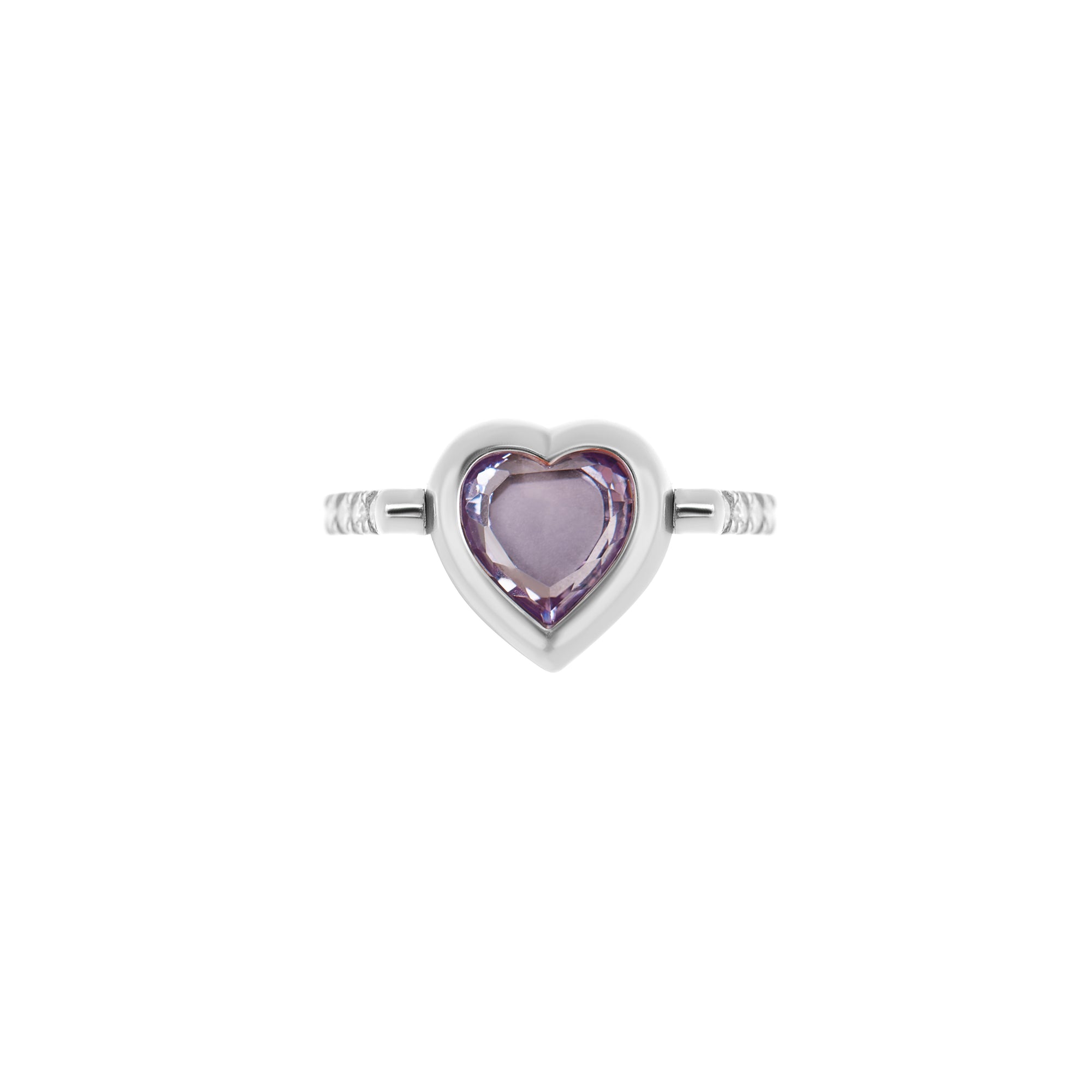 Ring 'Eddy Heart' – Lavander