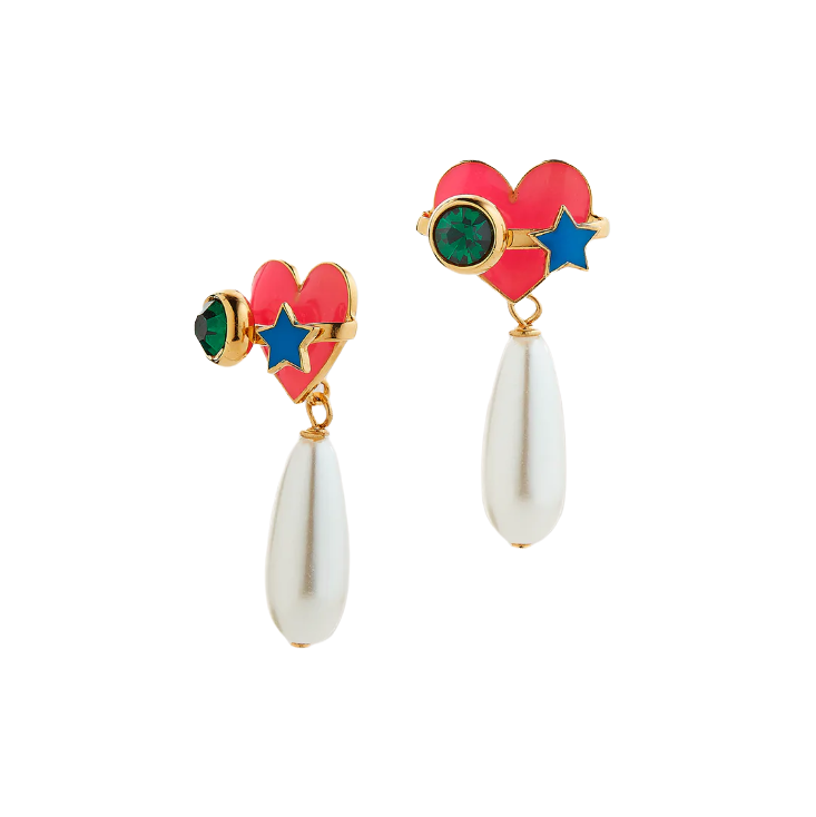 Earrings 'Planet Heart' by SafSafu