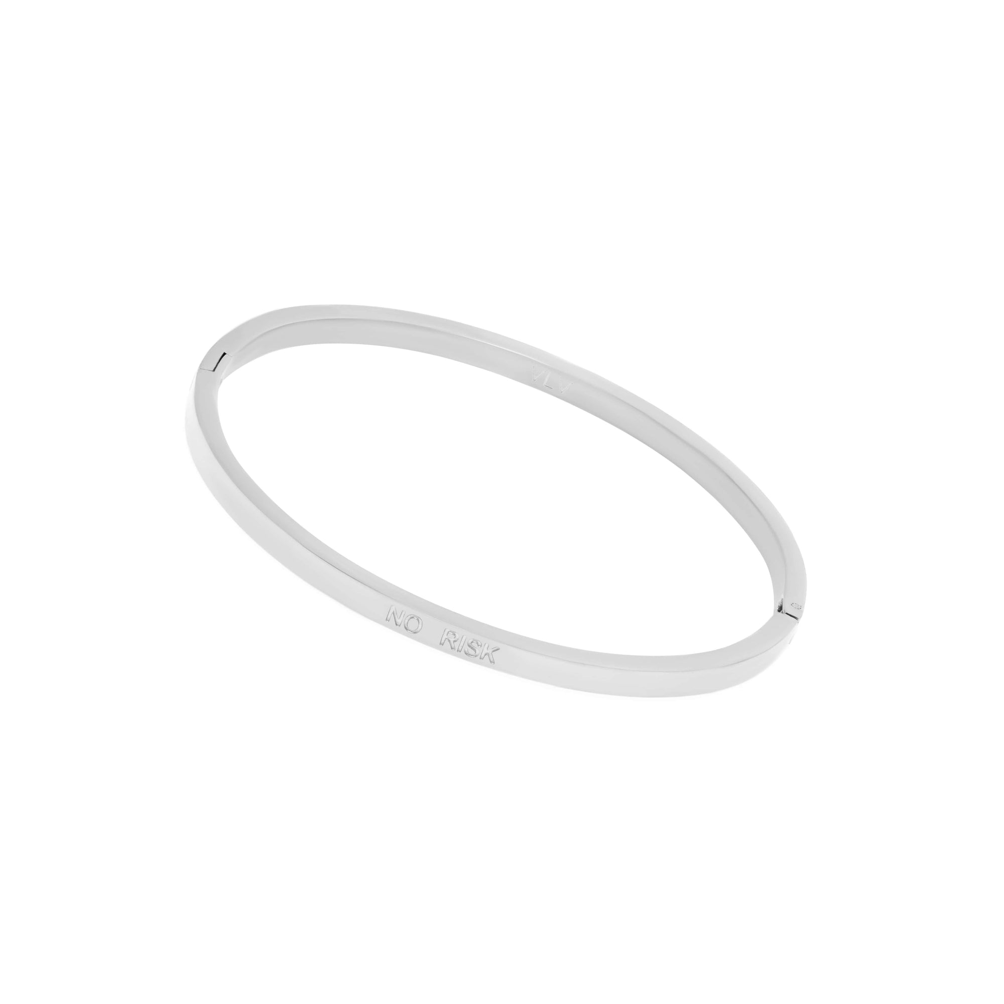 Thin Bracelet 'No Risk No Magic'